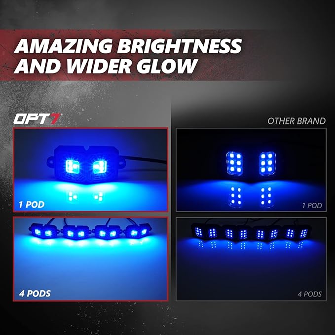OPT7 Photon RGB LED Magnet Rock Lights - Image 4
