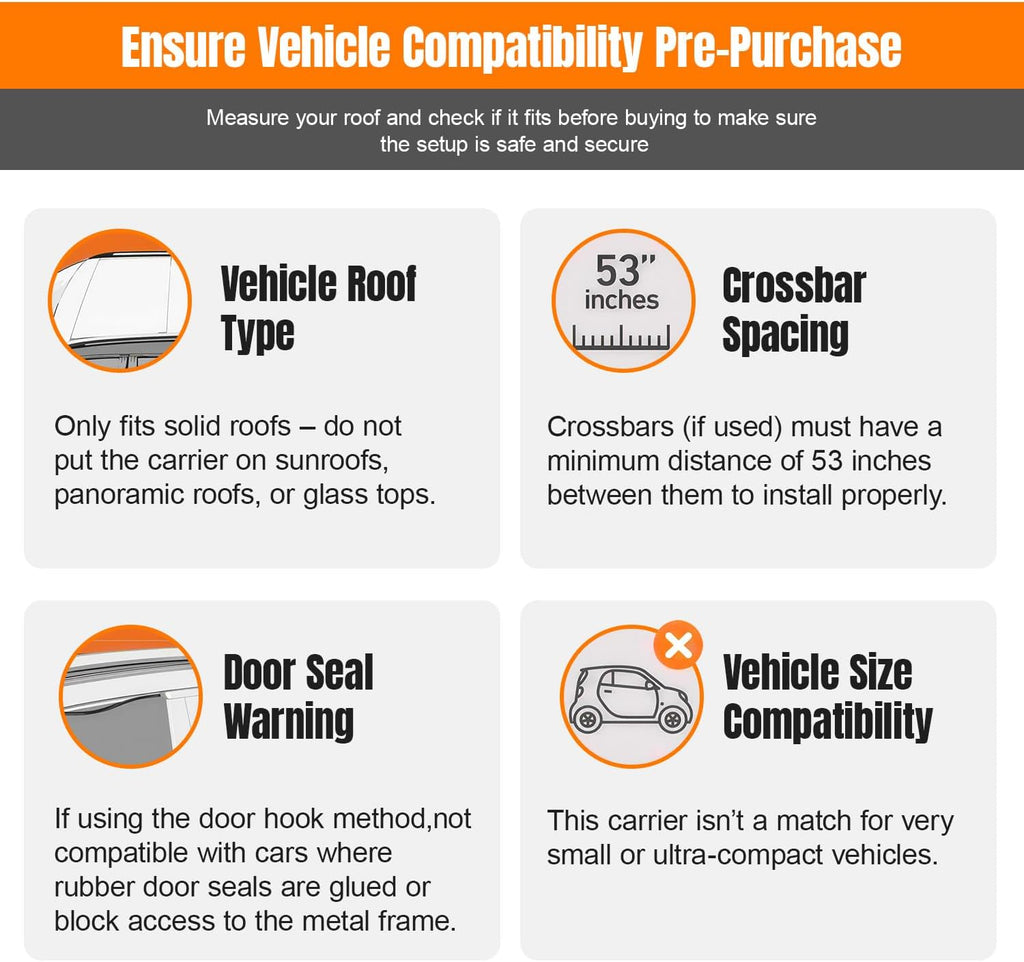 Sailnovo Rooftop Cargo Carrier Roof Bag,20 Cubic feet Soft PVC Waterproof Roof Bag for Most Vehicles with/Without Rack with Strap,Anti-Slip Mat,Padlock,Foldable Car Top Carrier for Road Trip Camping