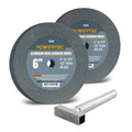 powertec bench grinder wheel + diamond wheel dresser, main product view