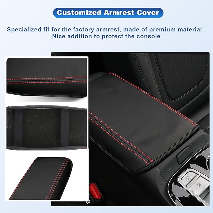 CDEFG for Santa Cruz 2022 2023 Pickup Truck Center Console Cover Armrest Cover - Image 2