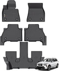 AIPOIL® Floor Mats for 2019-2025 BMW X7 40i, M60i All Weather Protection TPE by AIPOIL