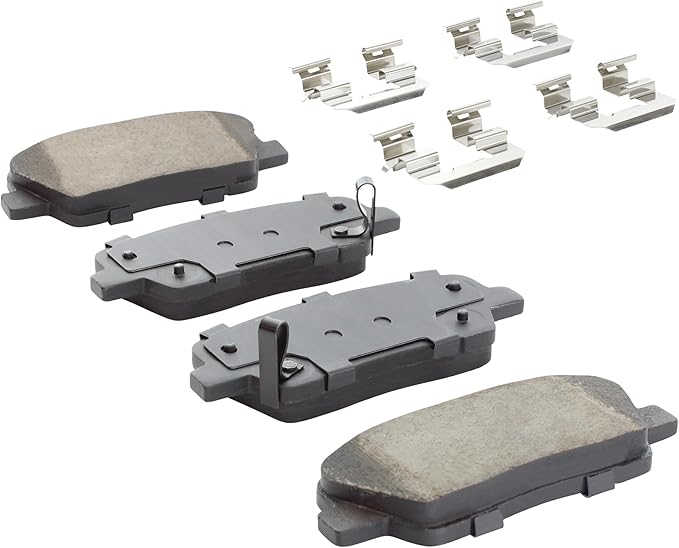 Premium Ceramic Rear Brake Pads Compatible