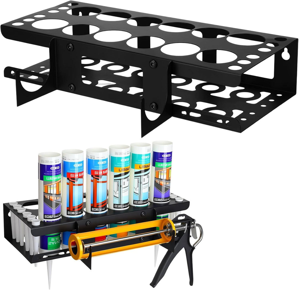 hicarer 1 pack caulking tube and gun holder, main product view