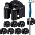 8 Pcs Magnetic Mop Broom Holder Movable Magnetic Broom Holder Rack, Anti Slip by Vercraft
