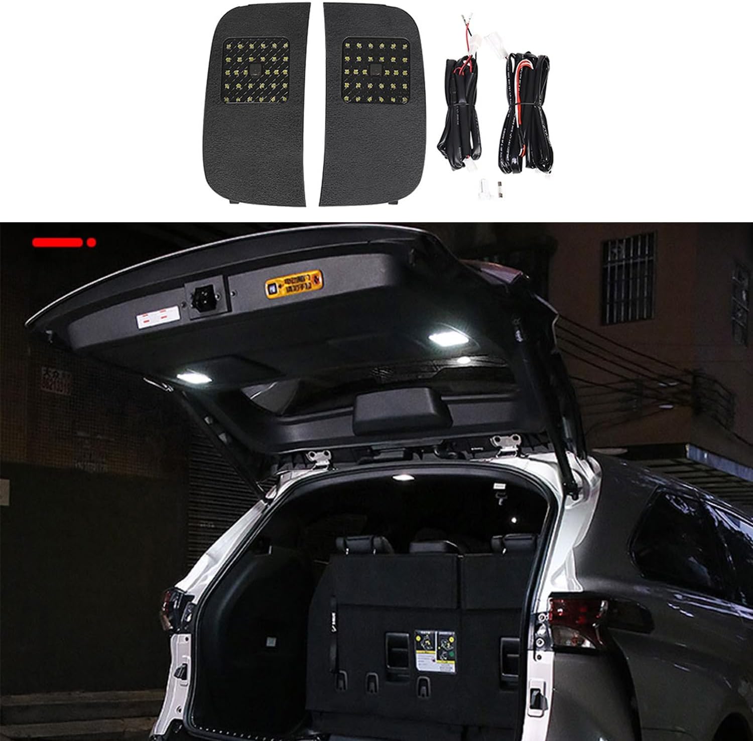 2021-2024 for Toyota Sienna Rear Liftgate LED Light Rear Hatch Door Trunk LED Light Lamp Replacement LED Light Car Accessories 2pcs (Plug and Play)