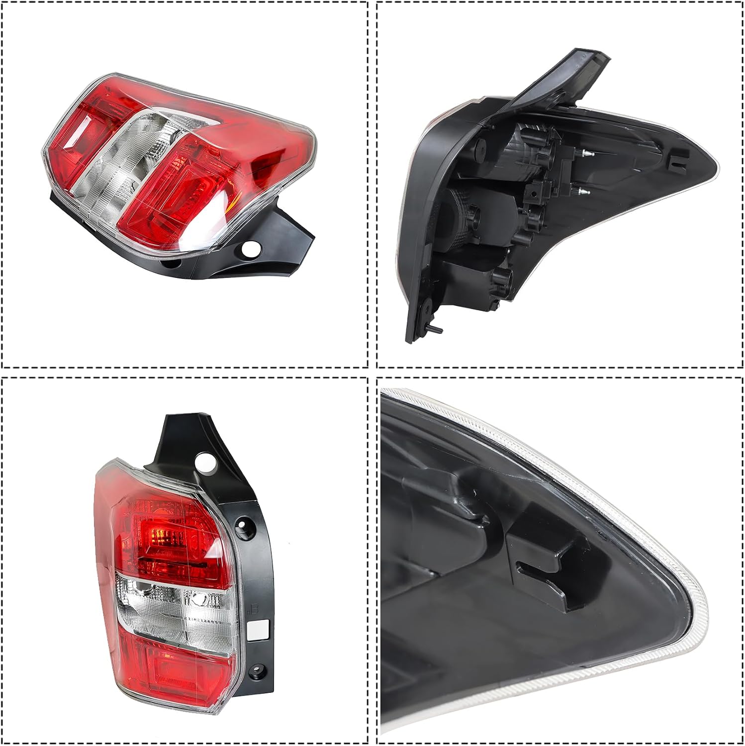 labwork Driver Side Tail Light Replacement for Subaru Forester 2014-2016 Rear Tail Light Brake Lamp Assembly LH Left Side 84912SG051 SU2818105