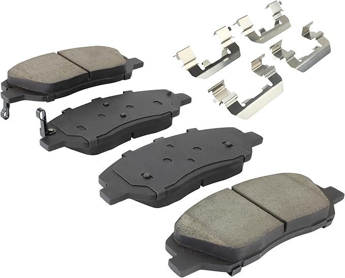 Premium Ceramic Front Brake Pads Compatible - Image 2
