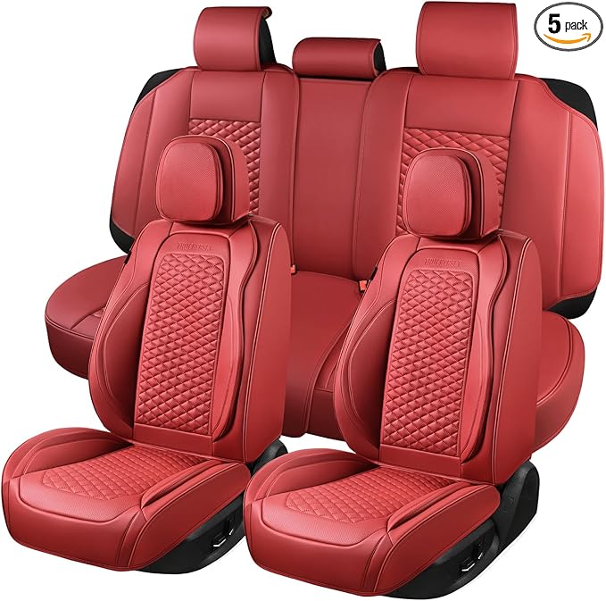 Car Seat Covers Full Set Leather Seat Covers Automotive Seat Covers Universal by truckerset