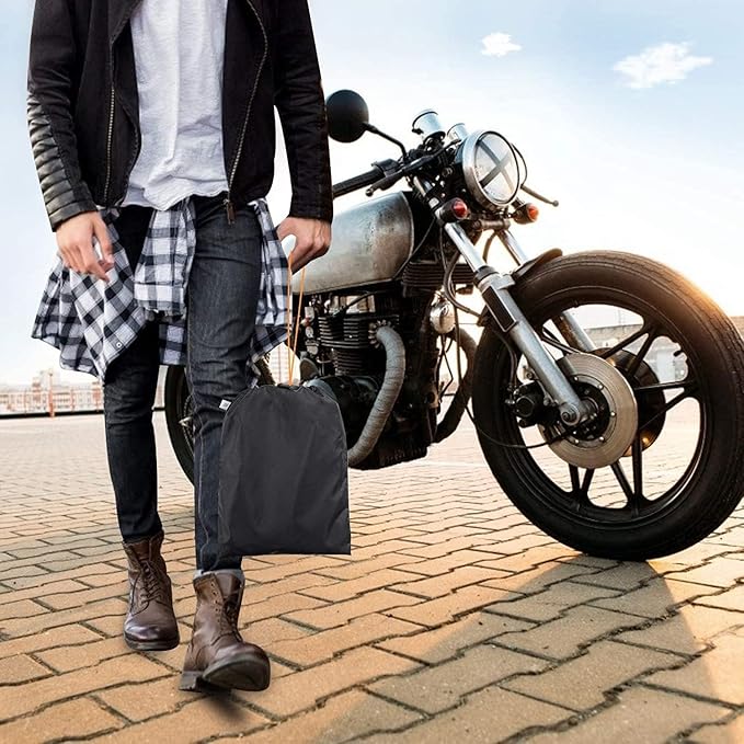 Heavy Duty Motorcycle Cover 300D Oxford Heavy Duty Oxford Dirt Bike Cover 450cc - Image 8