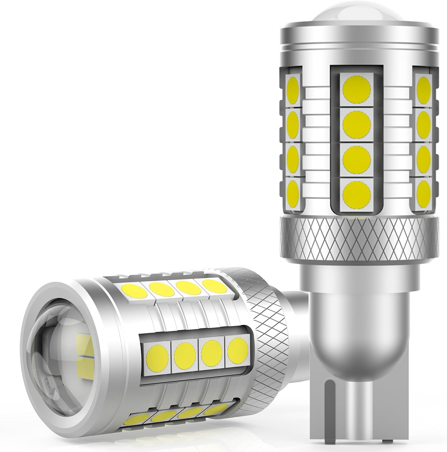 912 921 W16W LED Truck Cargo Bed Cab Light Bulbs for Ram Silverado Sierra F150 F250 F350 Ranger Colorado Maverick Tundra Frontier Titan 6000K Cool White Reverse Lamp 600% Brighter, 2-Pack