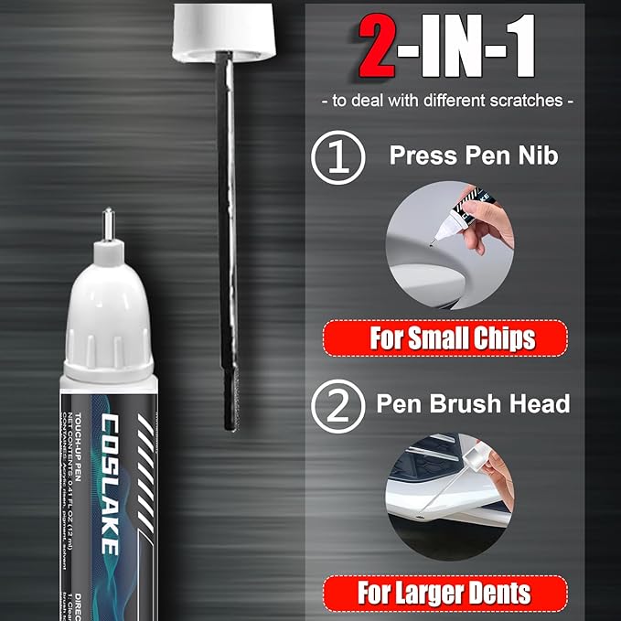 Car Touch Up Paint) for Cadillac, Car Paint Scratch Repair Kit, Quick & Easy - Image 3