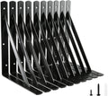 heavy duty shelf brackets, 12 x 8 inch, main product view