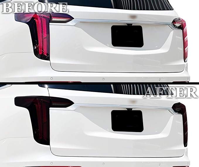 BOGAR TECH DESIGNS Precut for Cadillac XT6 2020-2025 Full Headlight Taillight - Image 3