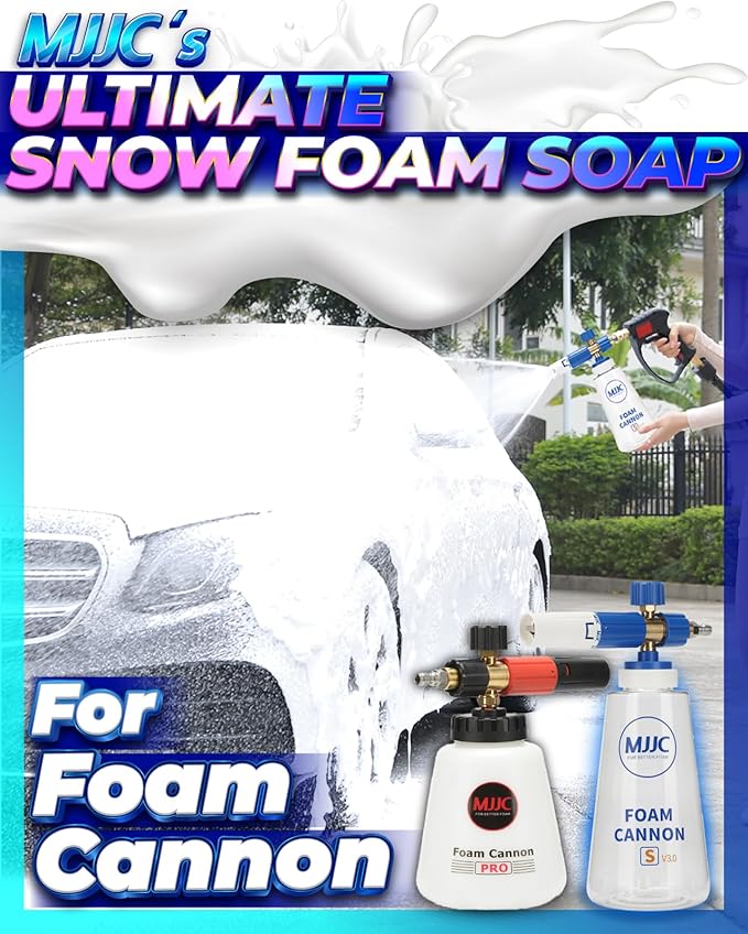 MJJC Foam Ultimate Snow Foam Car Wash Soap Specialized Car Shampoo - Image 2