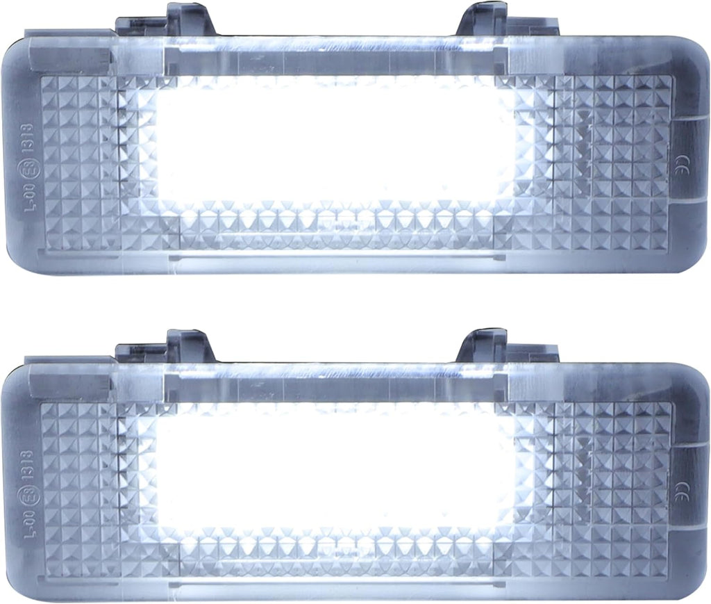 1 Pair LED Courtesy Door Light for for BMW E39 1997-2003 for BMW 525i 1997-2003 White Light Courtesy Projector Under Door Warming Lamps