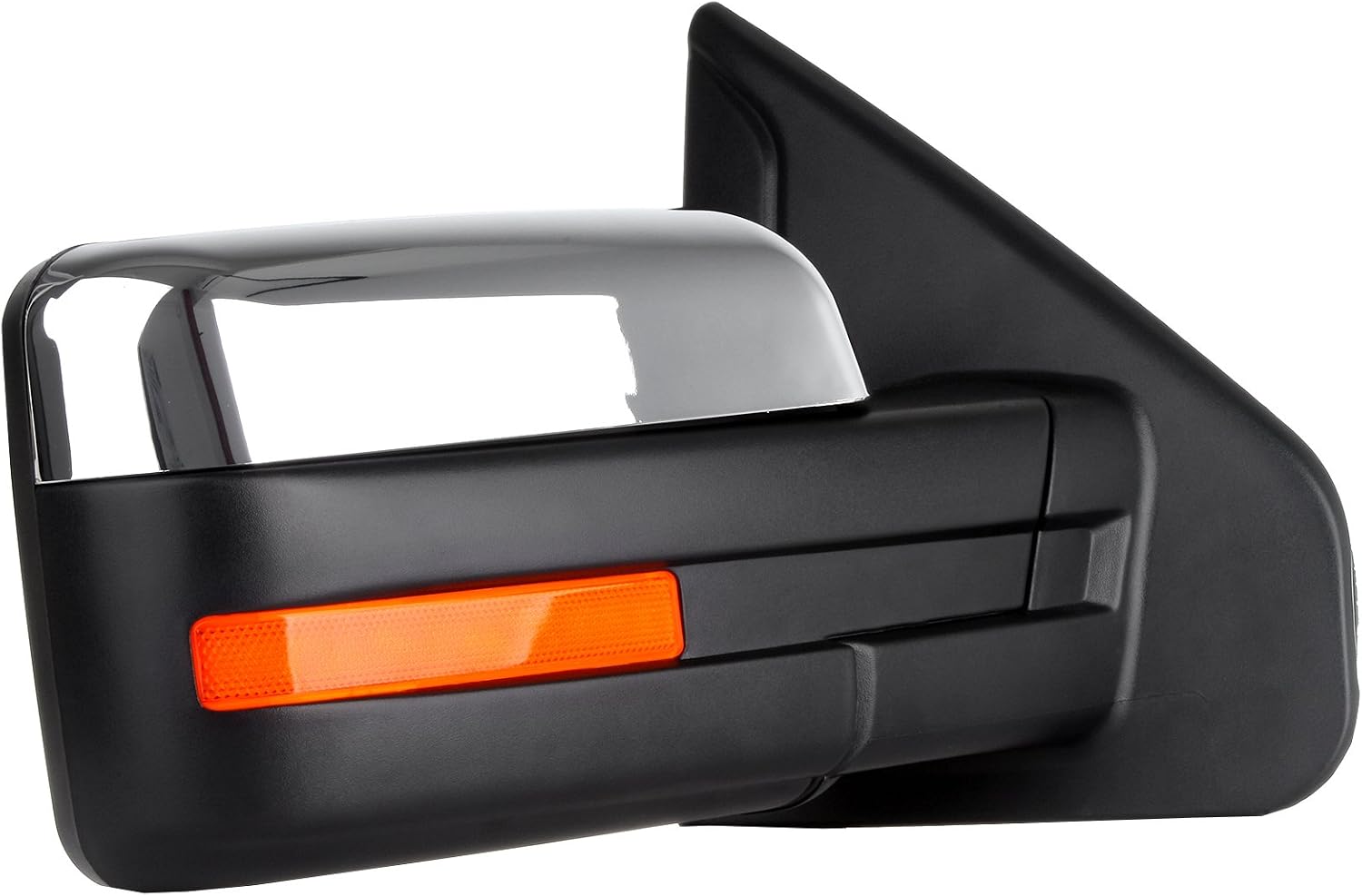 A Pair Heated Towing Mirrors Fits 2004-2014 for Ford for F150 Pickup, Power Adjusted View Mirror with Turn Signal Indicator