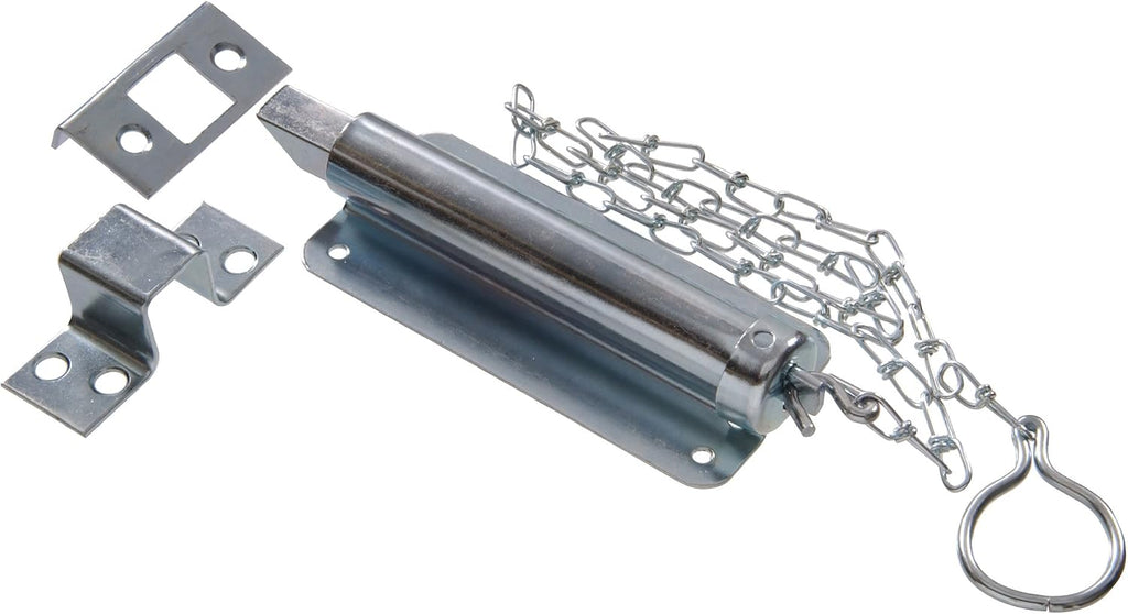 hillman zinc-plated steel chain bolt for doors, 6, main product view