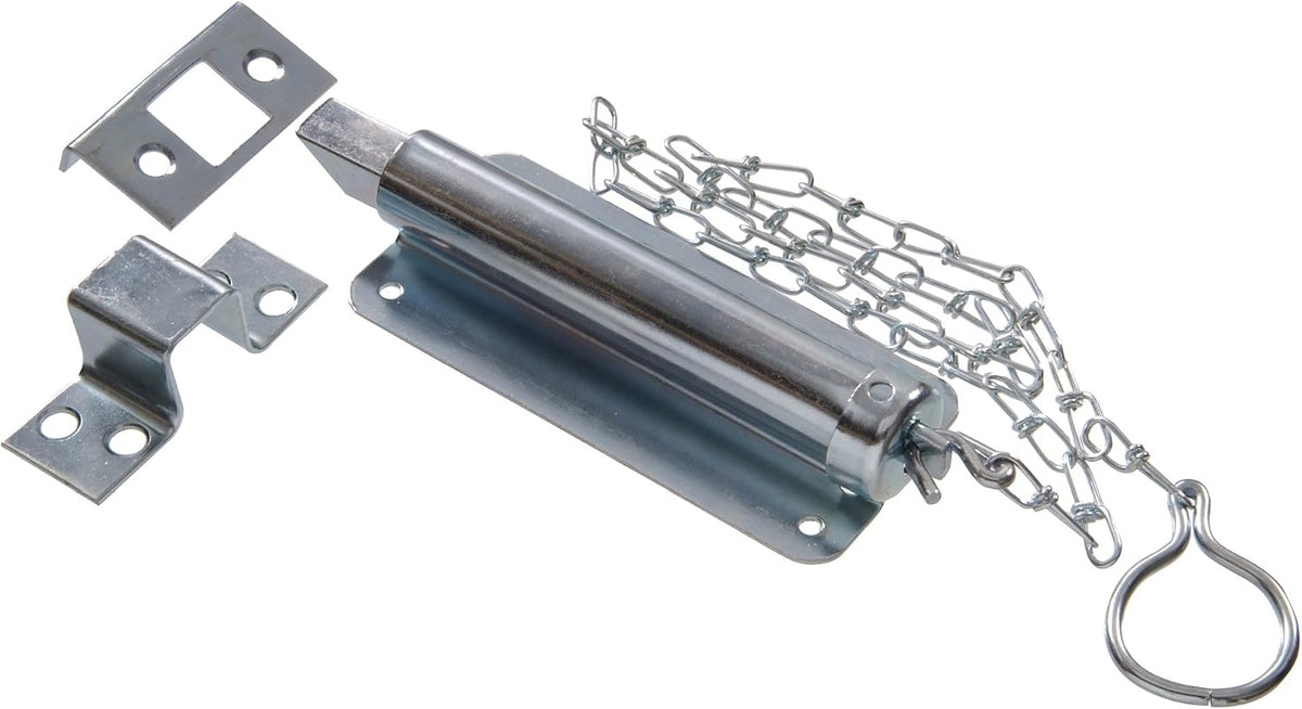 hillman zinc-plated steel chain bolt for doors, 6, main product view