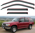 in-Channel Window Visors Rain Guards Shield