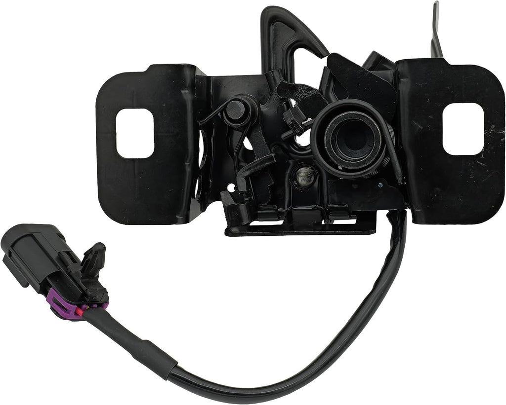 NOVAPARTS Hood Latch GM1234132 84460937 for 2015-2019 GMC Sierra Chevy Silverado 2500 HD 3500 HD 6.0L 6.6L Replaces 85574822, Black w/Remote Start