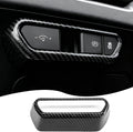 Front Lamp Adjustment Cover,for Kia k4 2024 2025 2026,Stylish Automobile Front Lamp Adjusting Trim Accessories - Carbon Fiber