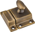 small heavy duty antique brass cabinet door latch, main product view