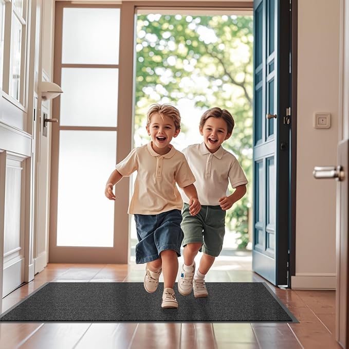 Front Door Mat, Commercial Door Mats Entrance, Low Profile Welcome Mats Non-Slip - Image 7