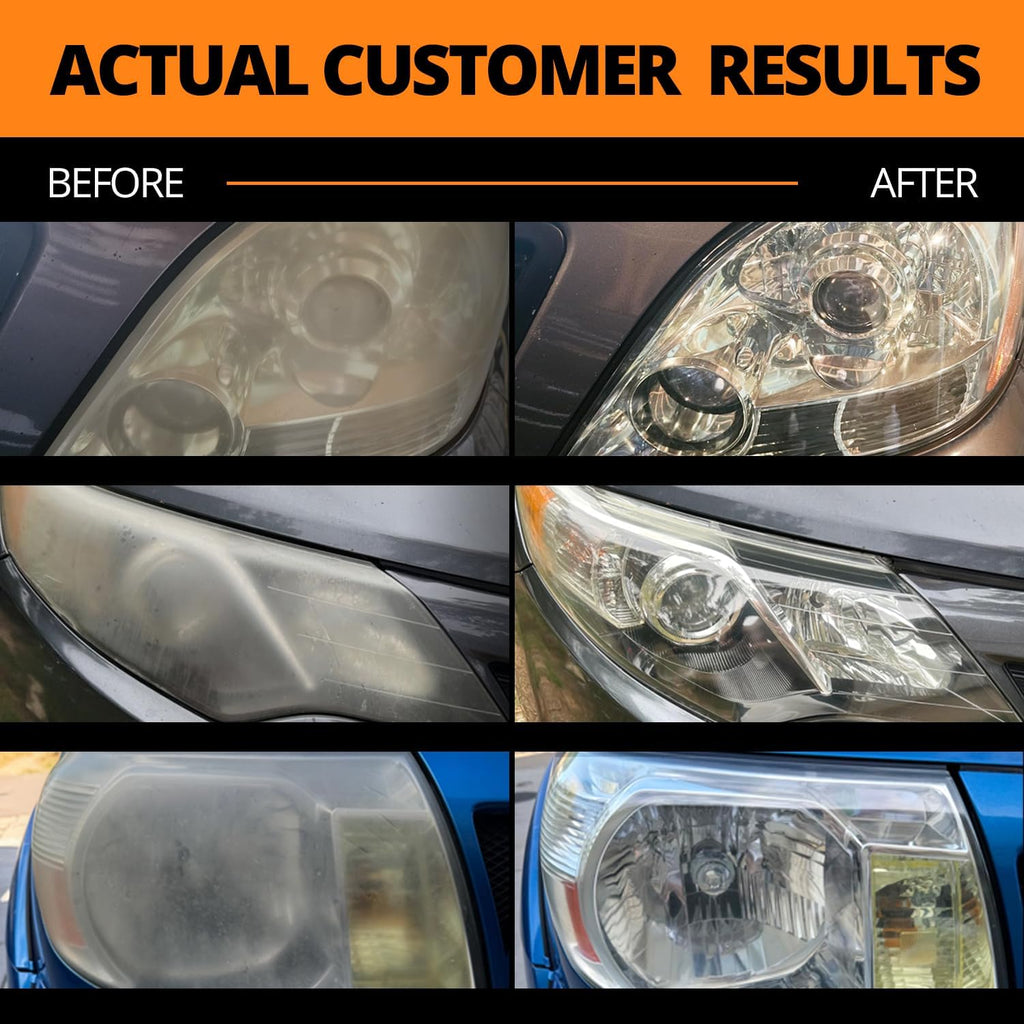 CERAKOTE® Ceramic Headlight Restoration Professional Detailer Pack (20 Ceramic Wipes) - Brings Headlights Back to Like New Condition - Step 3 Only (Pack of 2)