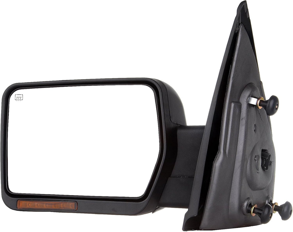 A Pair Heated Towing Mirrors Fits 2007-2014 for Ford for F-150 Series Truck Pickup, Power Adjusted View Mirror with Turn Signal Indicator