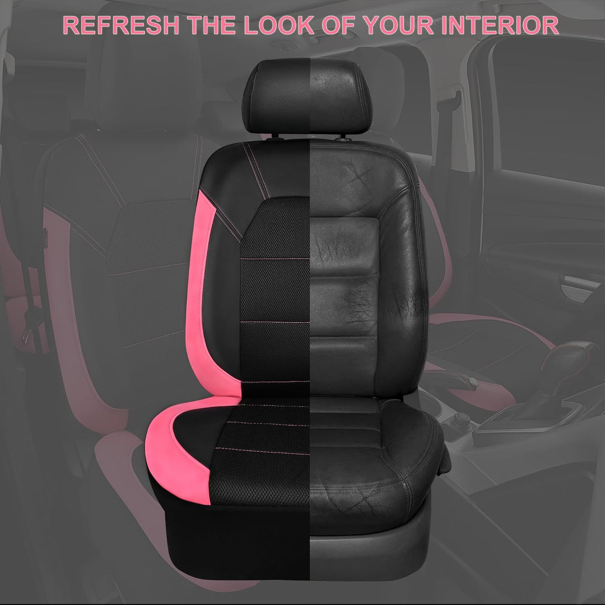 car pass leather seat covers, breathable universal car, package contents