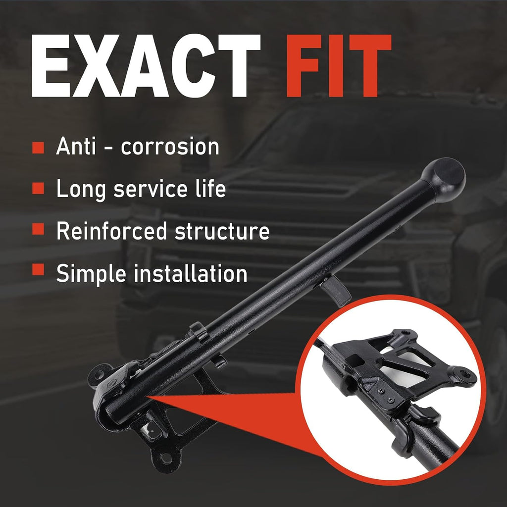 Auxiliary Tailgate Step Handle Compatible with Chevrolet GMC Sierra | Compatible with Chevy Silverado GMC Sierra 1500 2500HD 3500HD 2019 2020 2021 2022 2023 2024 2025 2026 Bed Grab Assist Handle