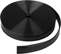 1" RV Vinyl Trim Molding Insert Black,for RV Camper Travel Trailer Screw Cover Gutter Corner Channel Outside Seam roof Edge Track Heavy Duty Trim (50 ft)