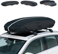 Roof Box Cover, Dimensions 93x37x18 inches, Made from Waterproof and UV-Resistant 420D Oxford Fabric. Suitable for Year-Round Outdoor use, Compatible with Thule, Yakima, and Perflex Brands.