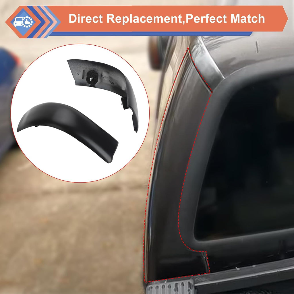 Upgraded Roof Molding, 2 Pcs Left & Right Roof Side Trim Molding Compatible with Ford Vehicle 1999-2007 F250 350 450 550 Super Duty (Regular Cab & Crew Cab), Replace#YC3Z-2551728-PTM YC3Z-2551729-PTM