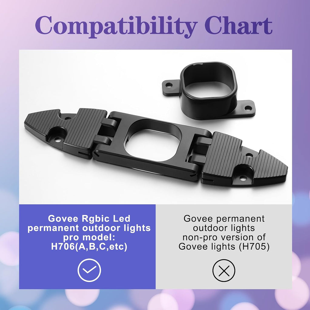 nuanchu 99 pcs light clips set compatible with showing dimensions