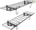 WALMANN 2 Pack Garage Wall Shelves, 1 x 4 ft/12 * 48 inch Wall Mounted Storage by WALMANN