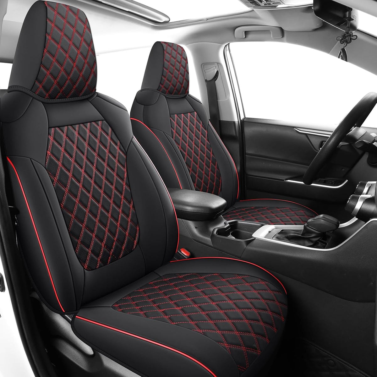 MIROZO Seat Covers for Rav4, Non-Hybrid Toyota RAV4 Seat Covers Car Seat Cover