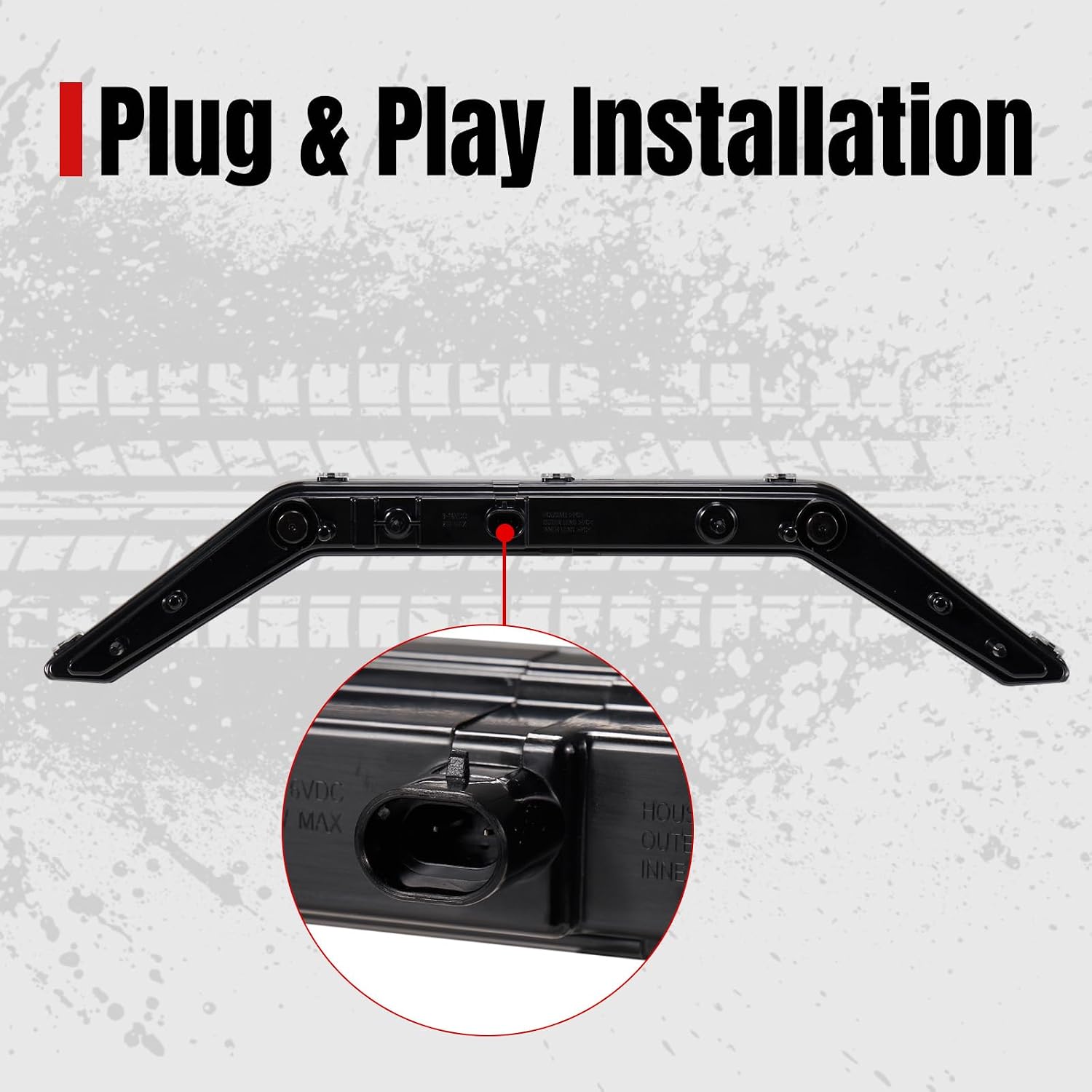 A & UTV PRO Fang Accent Chasing Color Light with RGB for 2020-2024 RZR PRO XP, APP Control LED Signature Center Grill Light for Polaris RZR PRO XP 4/ RZR PRO R/RZR Turbo R Accessories, Replace 2884346