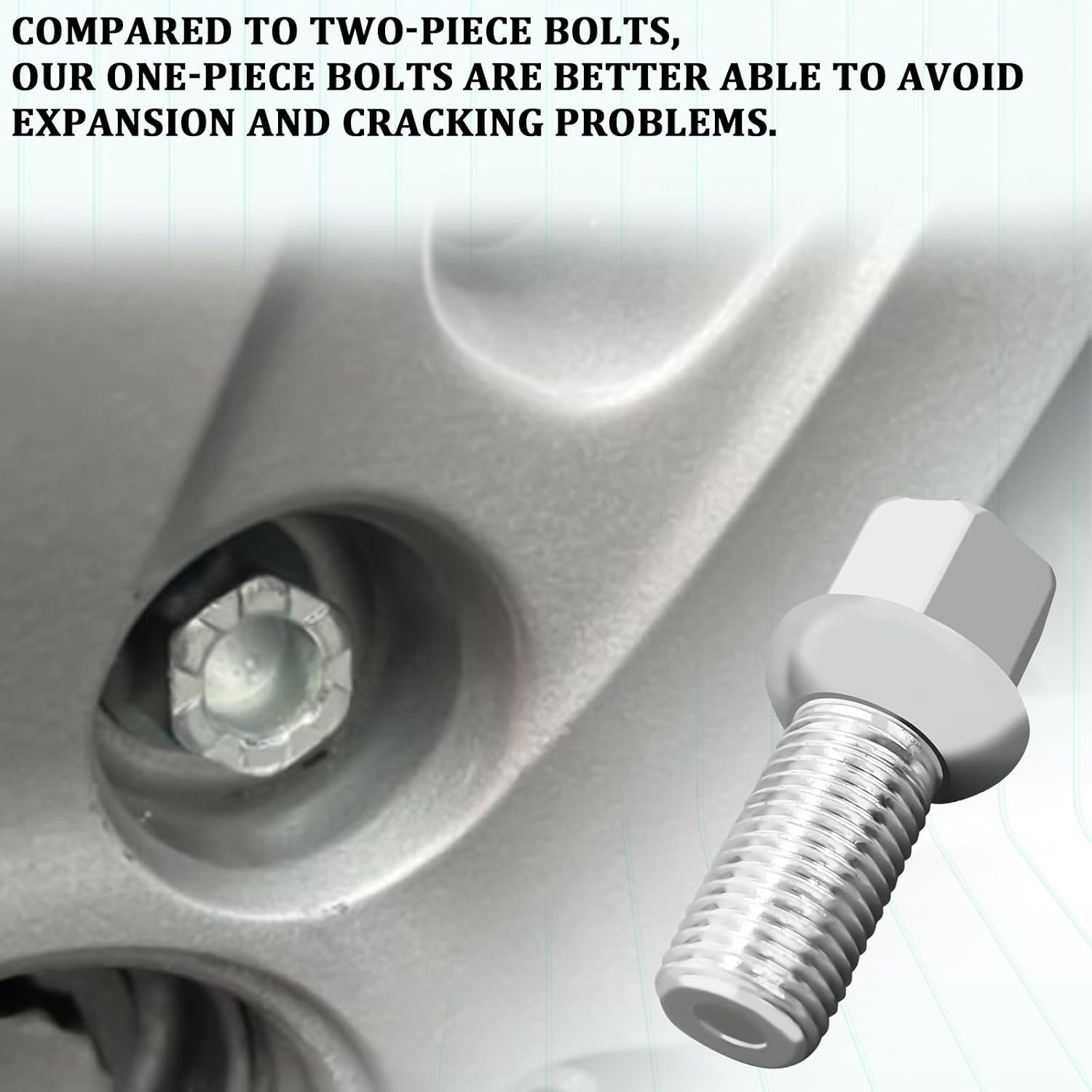 Wheel Bolts M14x1.5 Lug Bolts Wheel Studs WHT001812 Ball Seat Wheels Lug Bolt Alloy Steel 27mm Shank Length Chrome Replace Bolt Studs Hub Screws with Nuts for Audi Seat Skoda VW