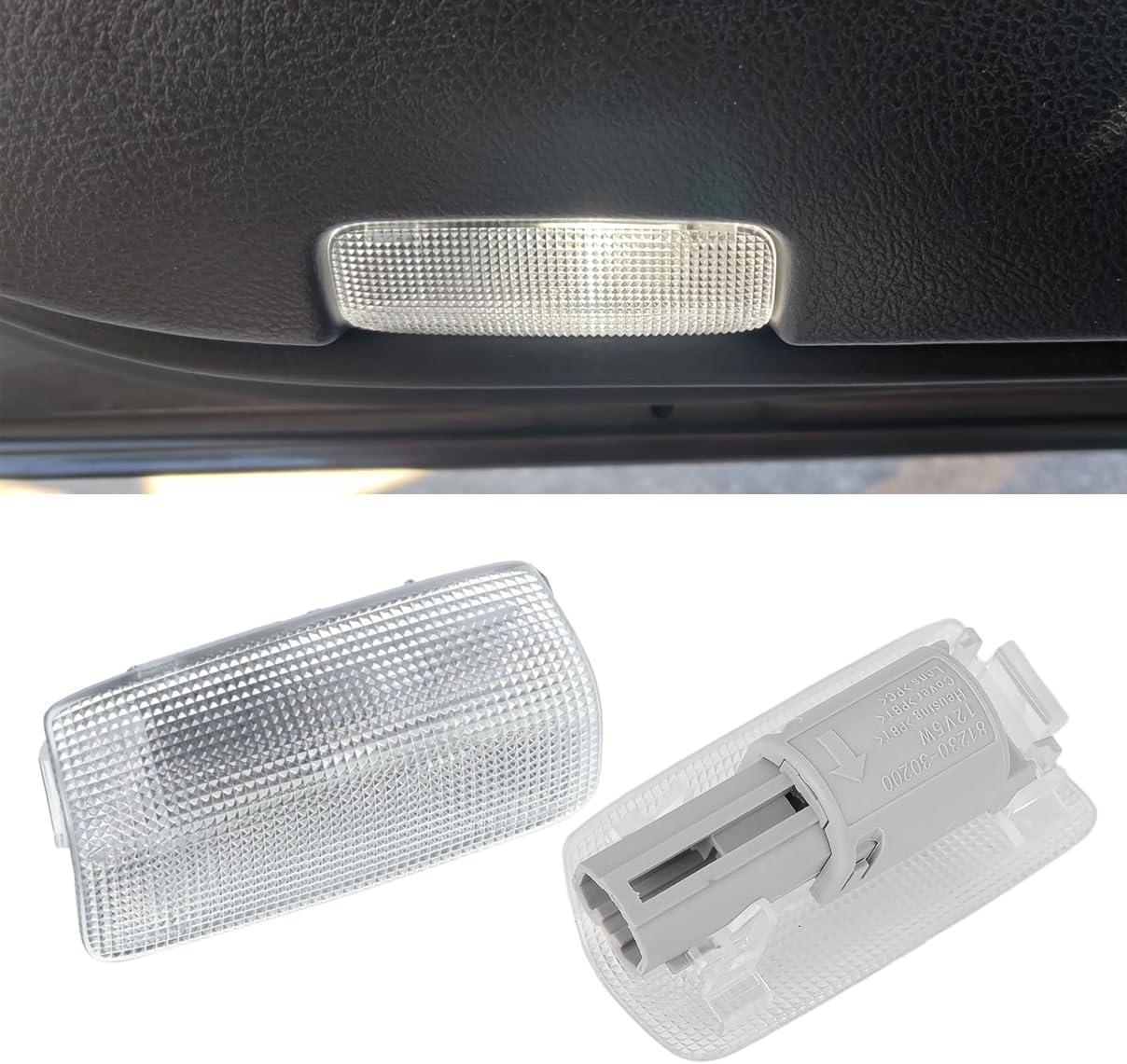 2x Door Panel Courtesy Light Welcome Lamp For Lexus IS ES GS RX GX Car Replacement 81230-06040