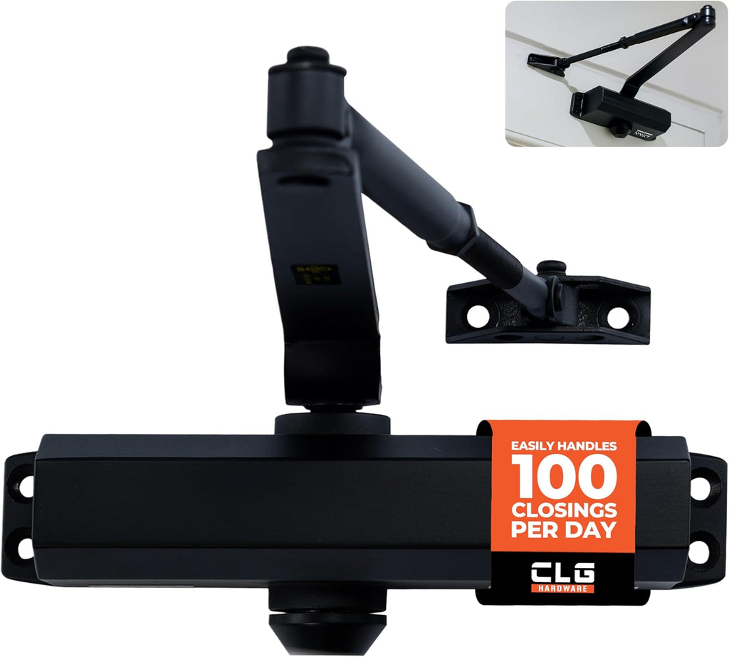 clg hardware medium duty automatic door closer, main product view