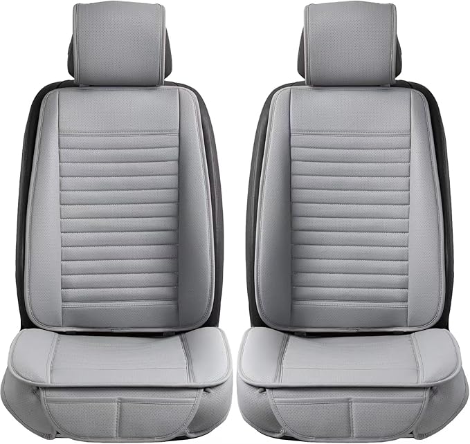 2pc Car Seat Covers, Luxury Car Protectors, Universal Anti-Slip Driver Seat - Image 2