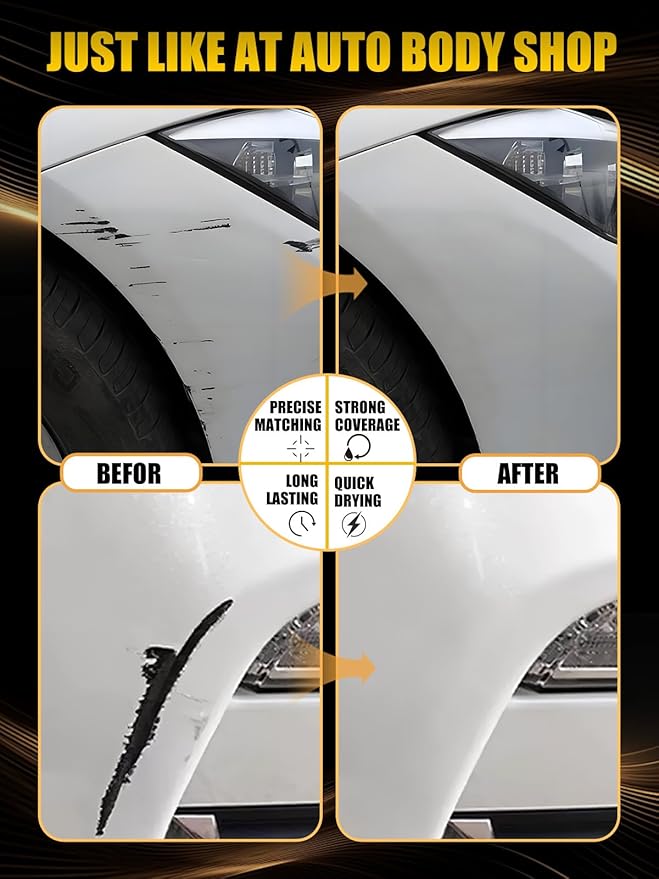 Brilliant Black Touch Up Paint Compatible - Image 5