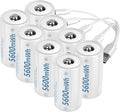 1.5V D Size Cell Battery for Flashlight Toys & floodlight, Lithium D Batteries by Unknown