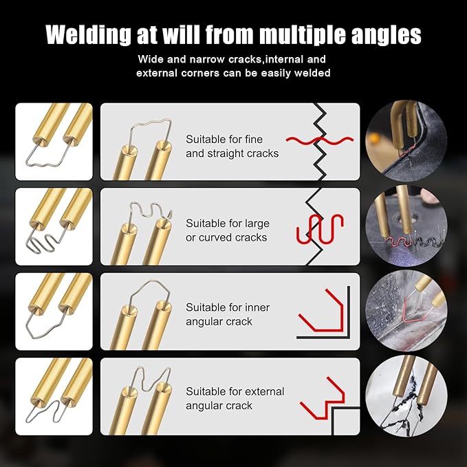 ATOLS Plastic Welder, Plastic Welding Kit, Hot Stapler Kit, Plastic Welder Gun - Image 5