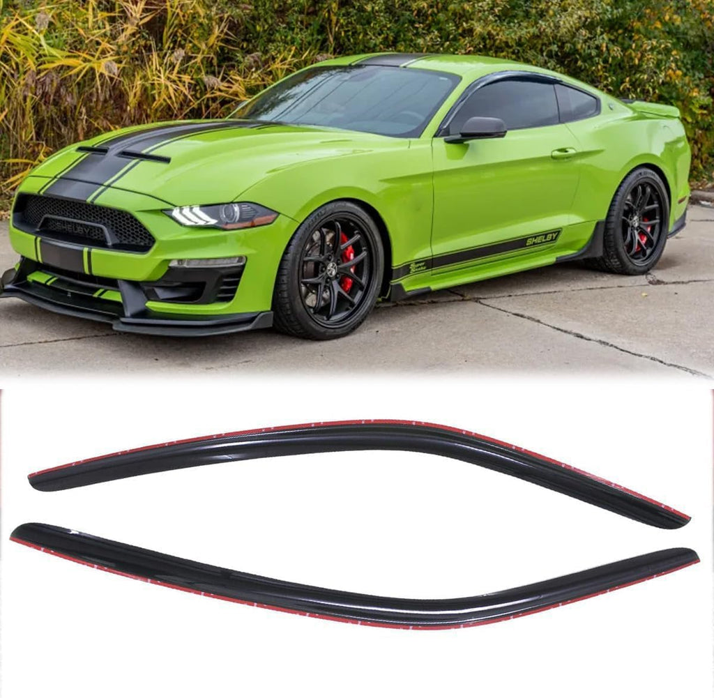 2pcs Original Shatterproof Outside Mount Style Sun Rain Guard Durable Side