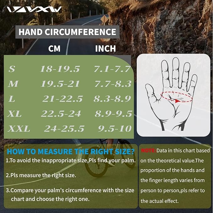 VXW High Protection Motorcycle Gloves - Image 11