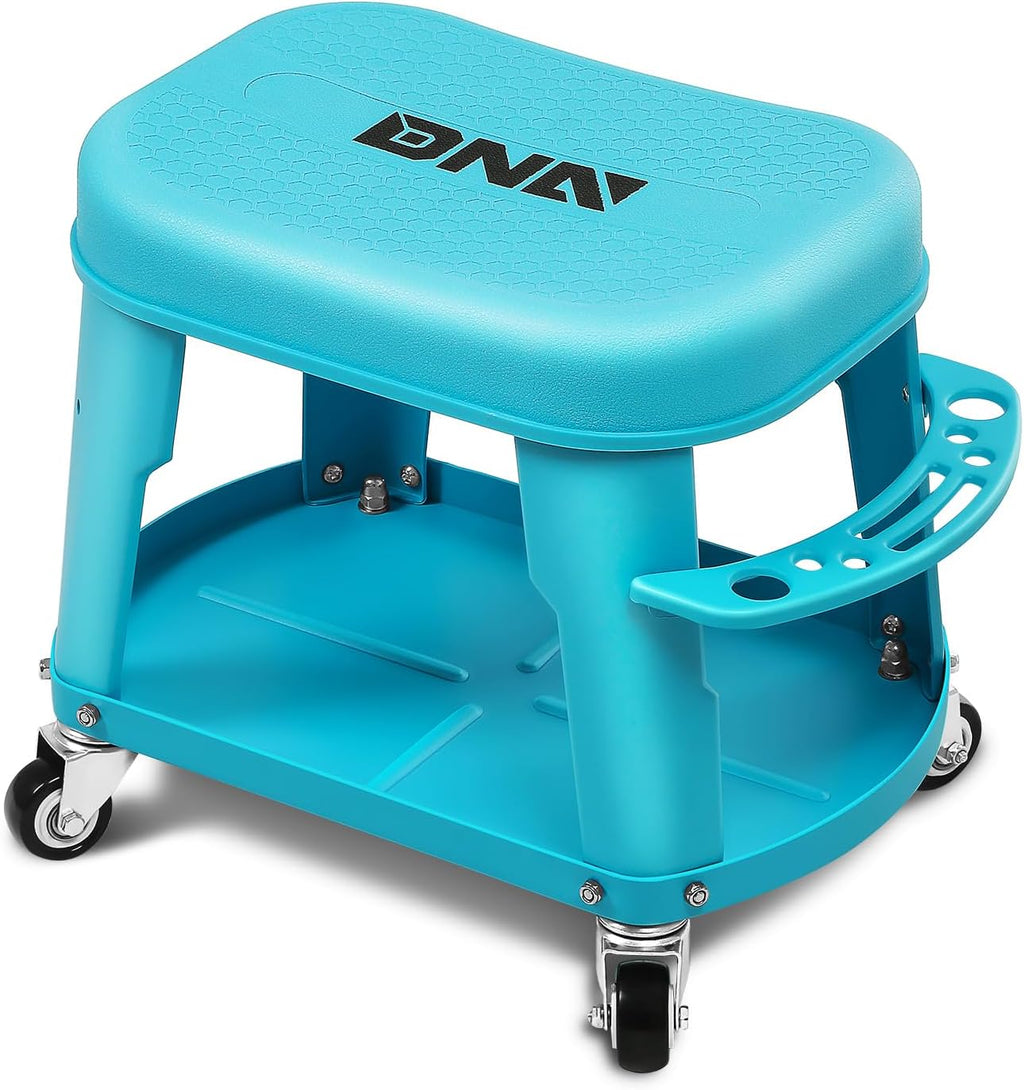 DNA MOTORING Removable Rolling Garage Stool