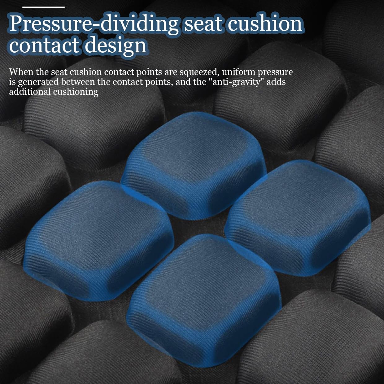 2PCS Motorcycle Seat Cushion for Kawasaki KLX 300 1999-2024, 3D Breathable Shock Absorbing Gel Seat, Anti-Slip Design Cool & Comfortable Ride for Long Distance Riding