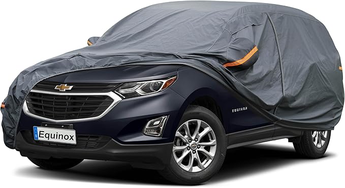 Premium Car Cover Custom Fit Chevrolet Chevy Equinox, 16 Layers Heavy Duty Car by GUNHYI